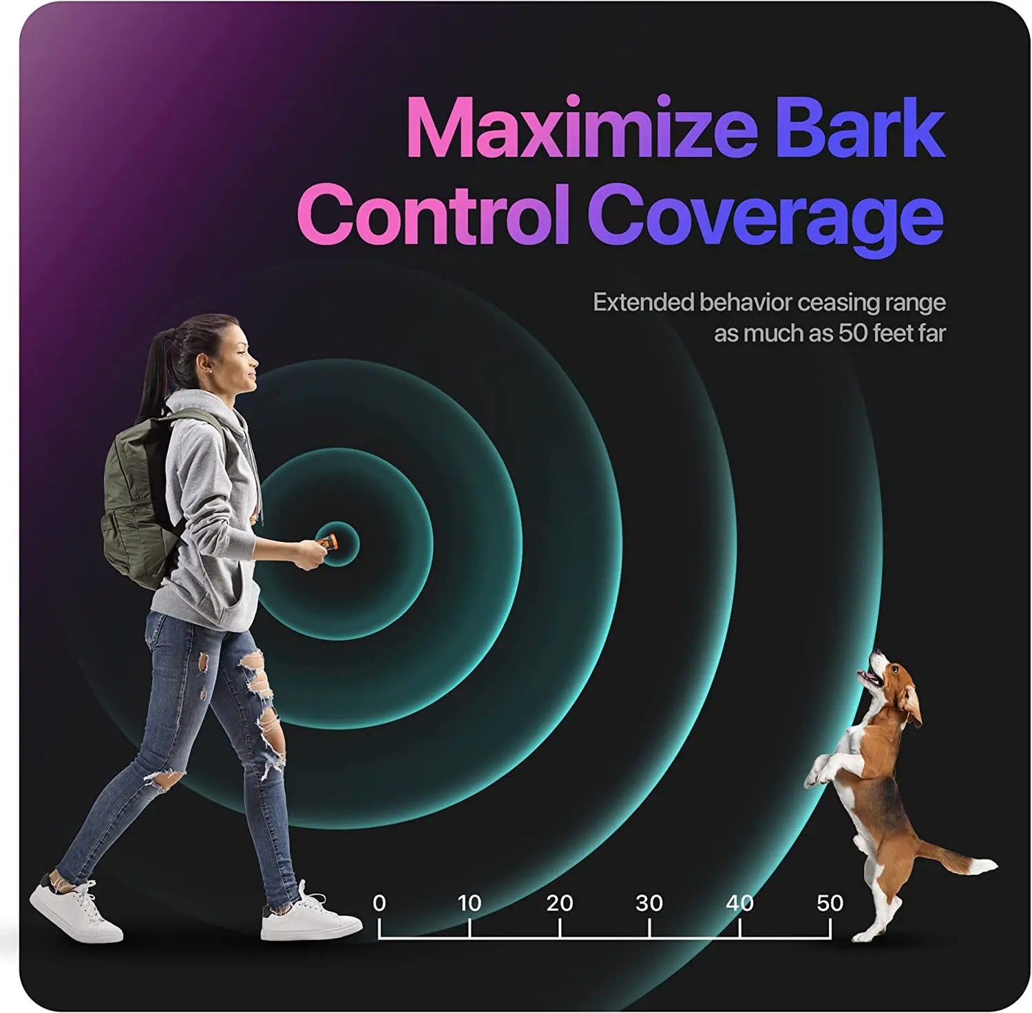 BarkBlocker™ Ultrasonic Anti-Bark Dog Training Device With LED Flashlight